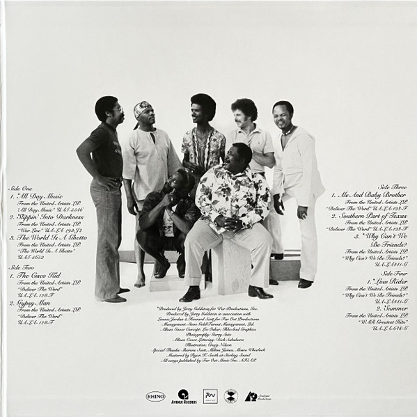 Виниловая пластинка War – Greatest Hits - Analogue Productions 2LP - рис.2