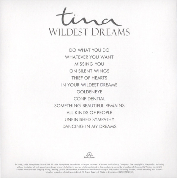Бокс-сет Tina Turner - Wildest Dreams (Box) CD+DVD+Blu Ray - рис.6