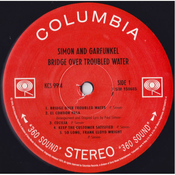 Виниловая пластинка Simon And Garfunkel - Bridge Over Troubled Water LP - рис.2