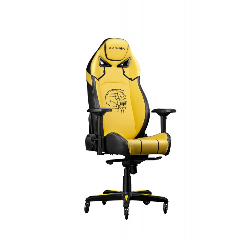 Компьютерное кресло KARNOX GLADIATOR Cybot Edition Yellow - фото 2