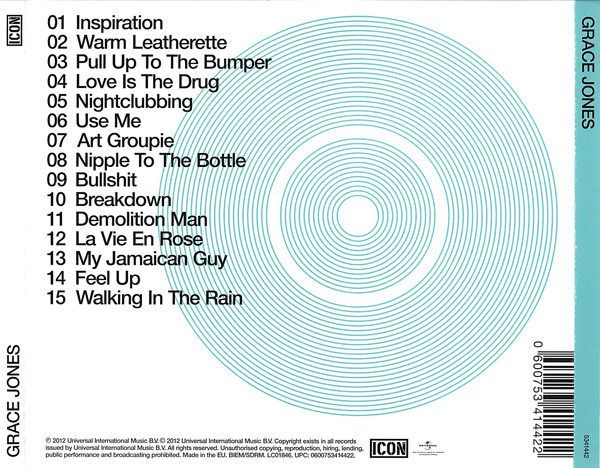 CD-диск Grace Jones - Icon - рис.1