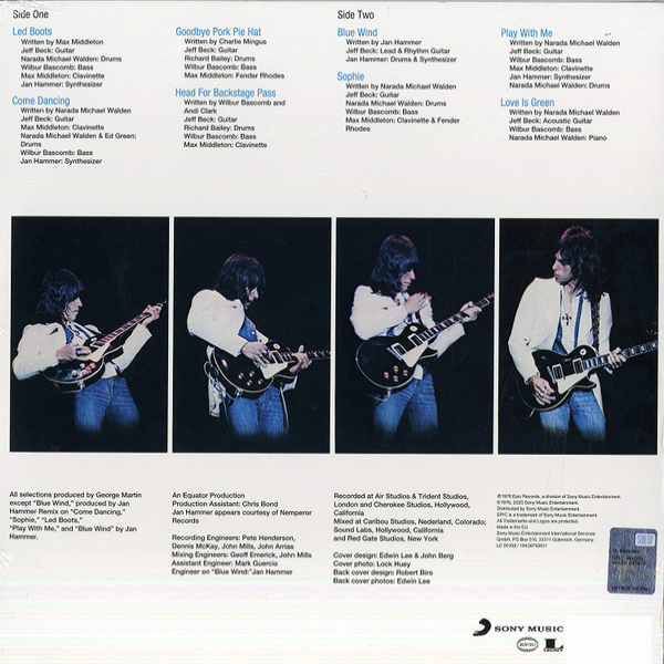 Виниловая пластинка Jeff Beck – Wired LP - рис.1