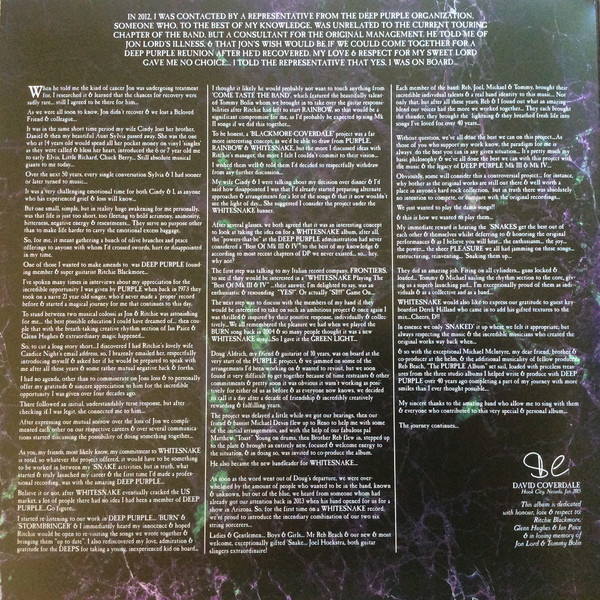 Виниловая пластинка Whitesnake - The Purple Album - рис.2