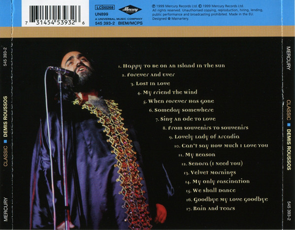 CD-диск Demis Roussos - Classic - рис.1