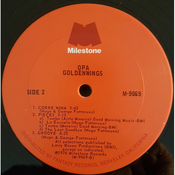 Виниловая пластинка Opa Goldenwings LP - рис.3