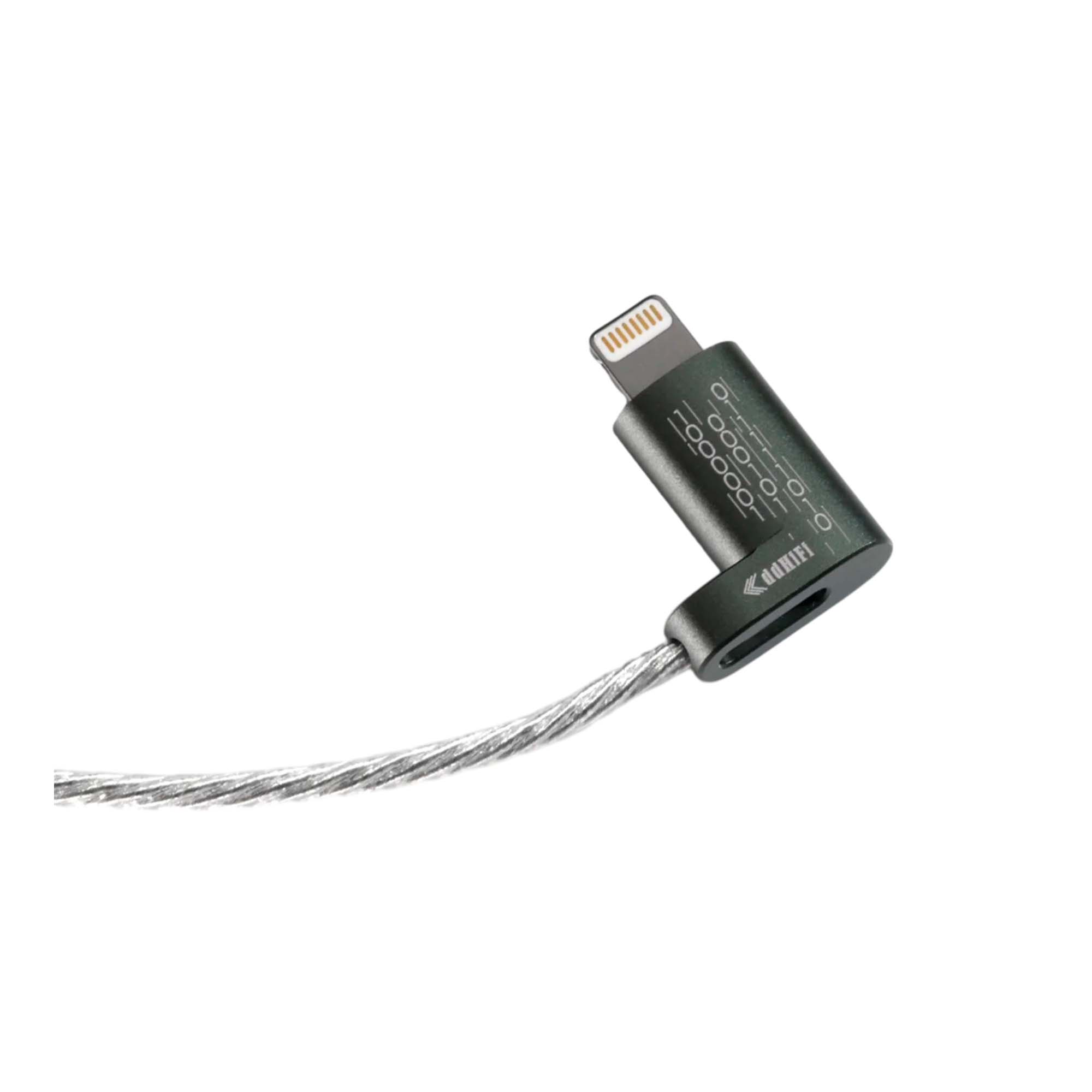 Кабель ddHiFi MFi06 Lightning - USB-C 80mm - фото 2
