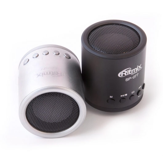 Портативная колонка RITMIX SP-077 Silver - рис.3