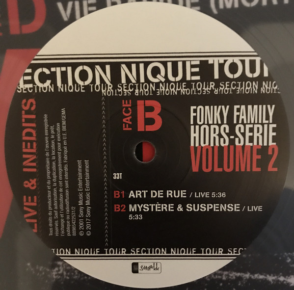 Виниловая пластинка Fonky Family - Hors-Serie Volume 2 - рис.3