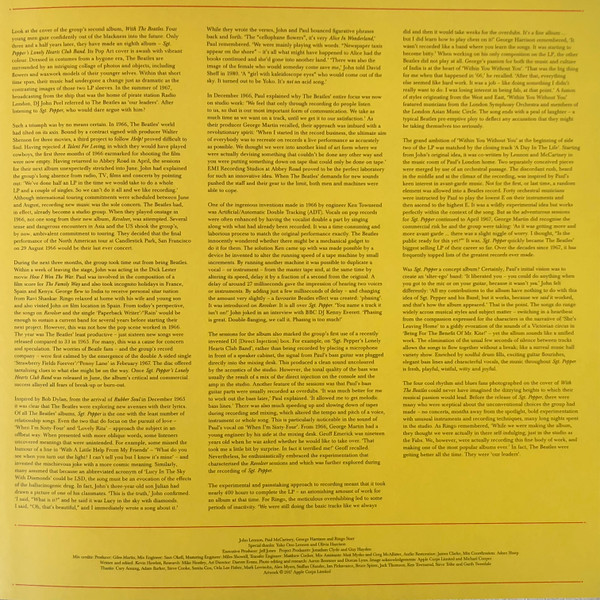 Виниловая пластинка The Beatles – Sgt. Pepper's Lonely Hearts Club Band LP - рис.4