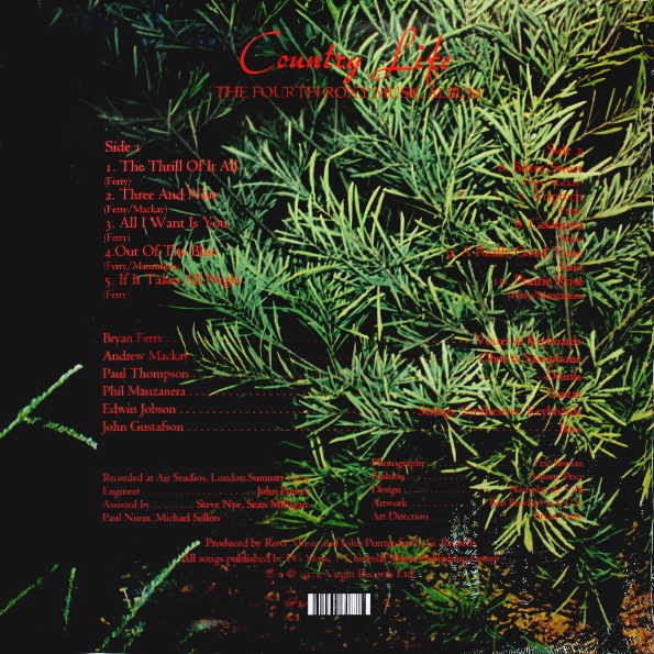 Виниловая пластинка Roxy Music Country Life (Half Speed) LP - рис.1