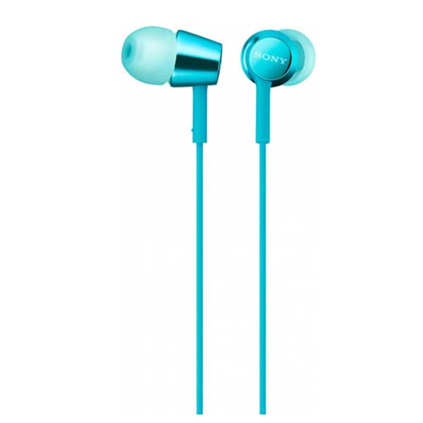 Наушники Sony MDR-EX155 Teal - рис.0