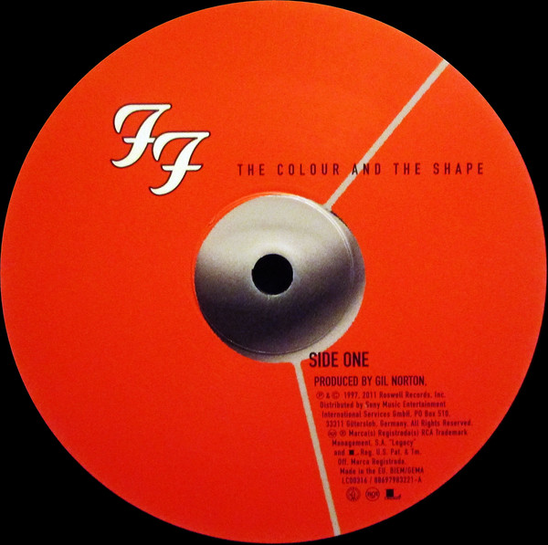 Виниловая пластинка Foo Fighters - The Colour And The Shape - рис.2