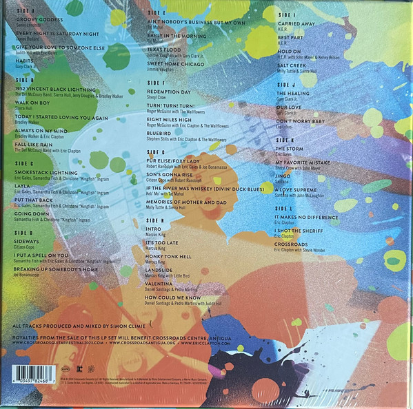 Виниловая пластинка Eric Clapton – Crossroads - Eric Clapton's Guitar Festival 2023 - Box - 6LP - рис.1