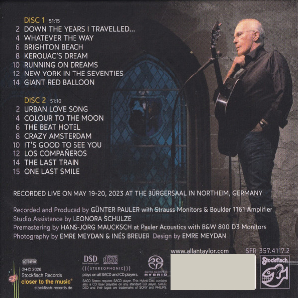 CD-диск Allan Taylor - It’s Been Good To See You SACD - рис.1