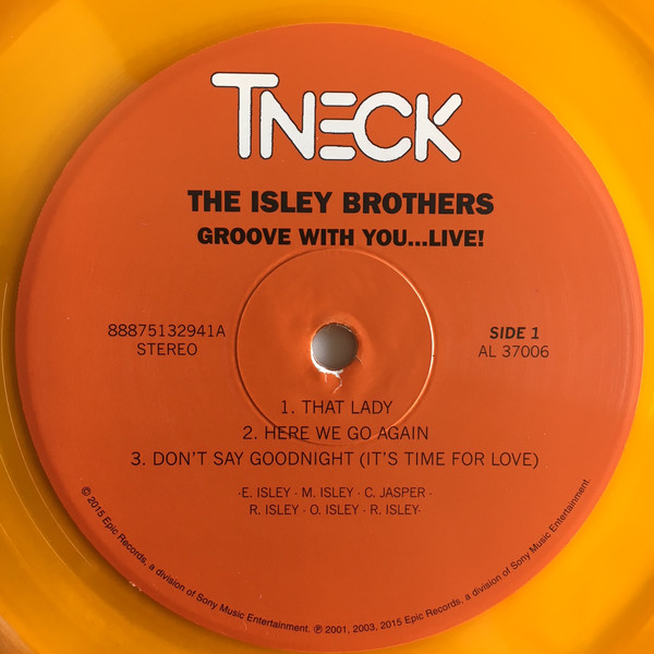 Виниловая пластинка The Isley Brothers - Groove With You... Live - рис.2