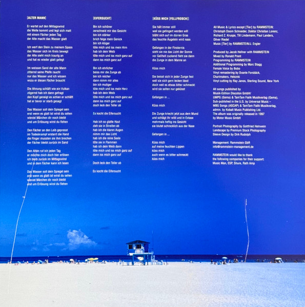 Виниловая пластинка Rammstein Sehnsucht - 2LP - рис.13