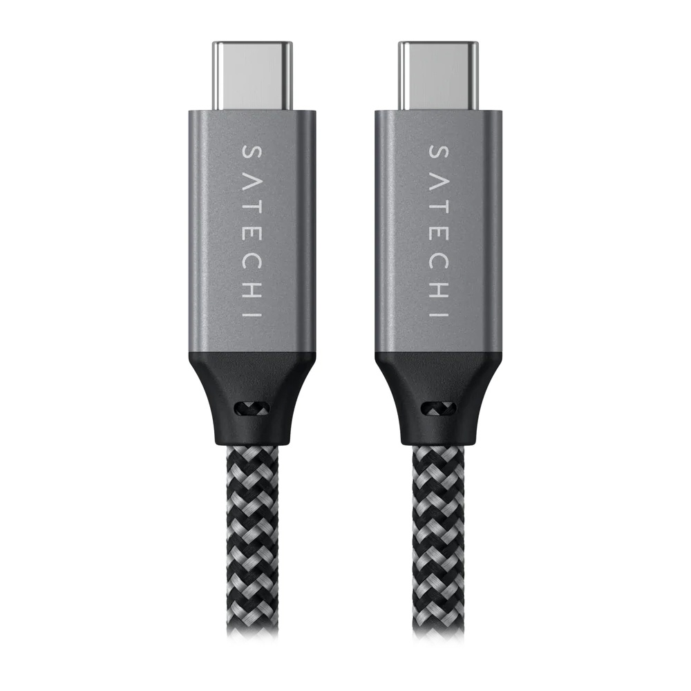 Кабель Satechi USB4 Type-C Space Grey - фото 2