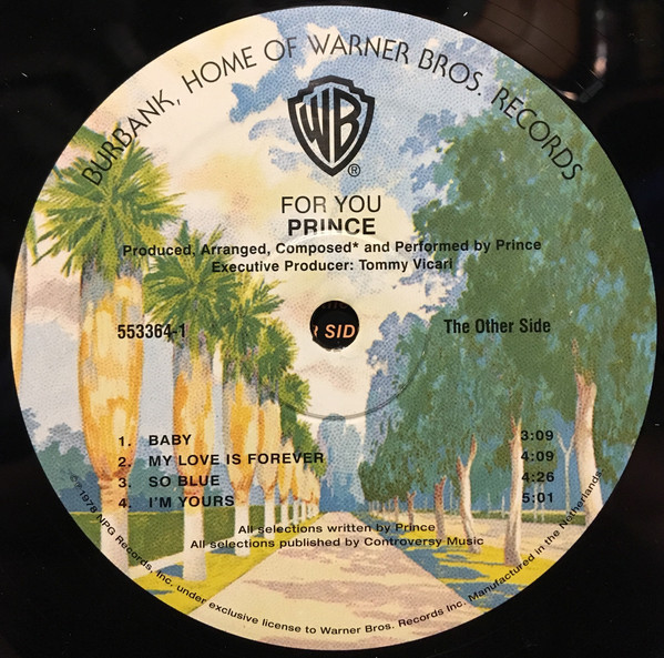 Виниловая пластинка Prince - For You - рис.3