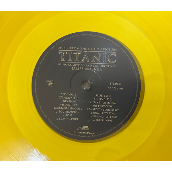 Виниловая пластинка James Horner – Titanic OST(coloured) - 2LP - рис.8