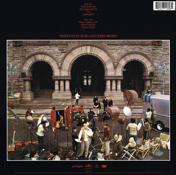 Виниловая пластинка Rush - Moving Pictures - рис.2