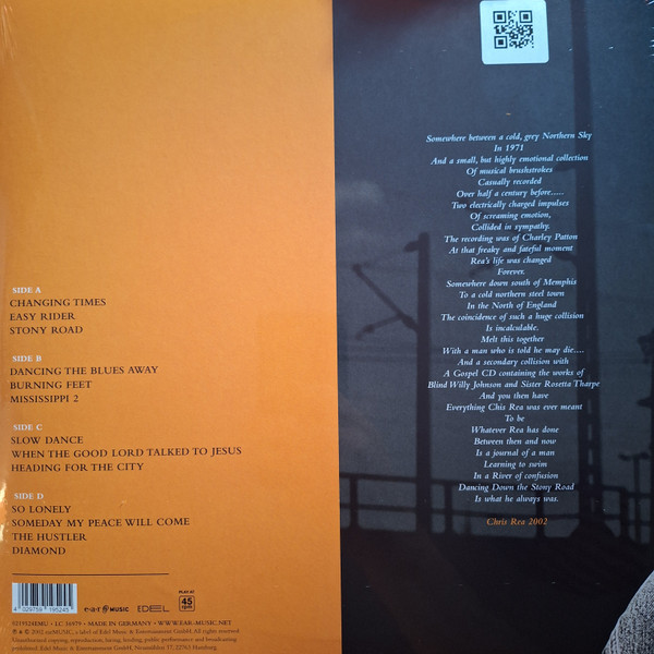 Виниловая пластинка Chris Rea - Stony Road - Coloured LP - рис.1