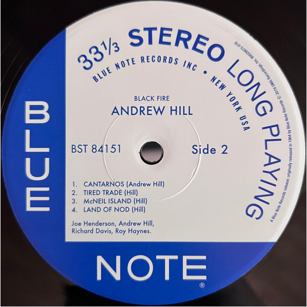 Виниловая пластинка Andrew Hill – Black Fire Tone Poet LP - рис.5