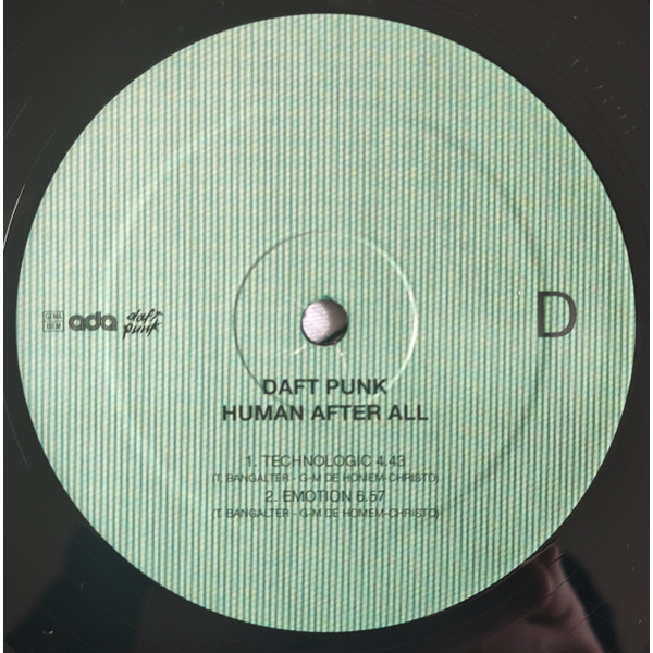Виниловая пластинка Daft Punk – Human After All 2022 LP - рис.4