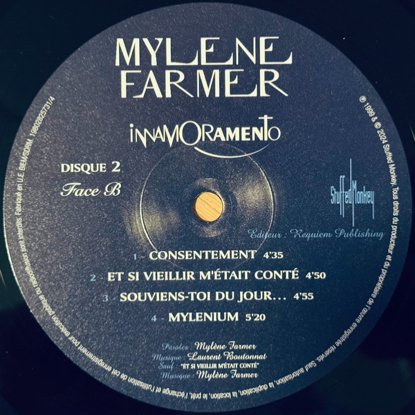 Виниловая пластинка Mylene Farmer - Innamoramento - 2LP - рис.7