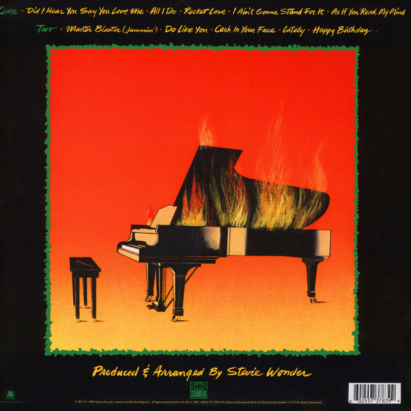 Виниловая пластинка Stevie Wonder Hotter Than July LP - рис.1