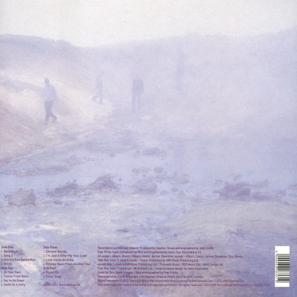 Виниловая пластинка BLUR BLUR LP - рис.1