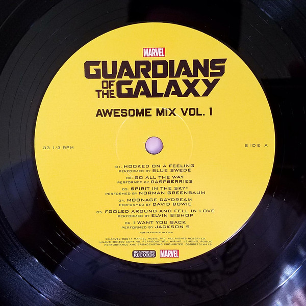 Виниловая пластинка Various - Guardians Of The Galaxy Awesome Mix Vol. 1 - рис.3