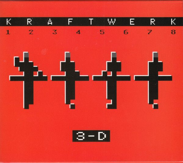 CD-диск Kraftwerk - 3-D (1 2 3 4 5 6 7 8) - рис.0