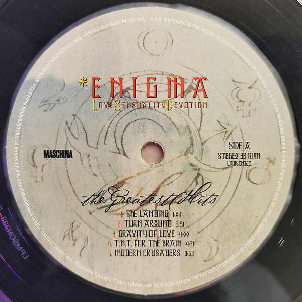 Виниловая пластинка Enigma - Love Sensuality Devotion (The Greatest Hits) - 2LP - рис.8