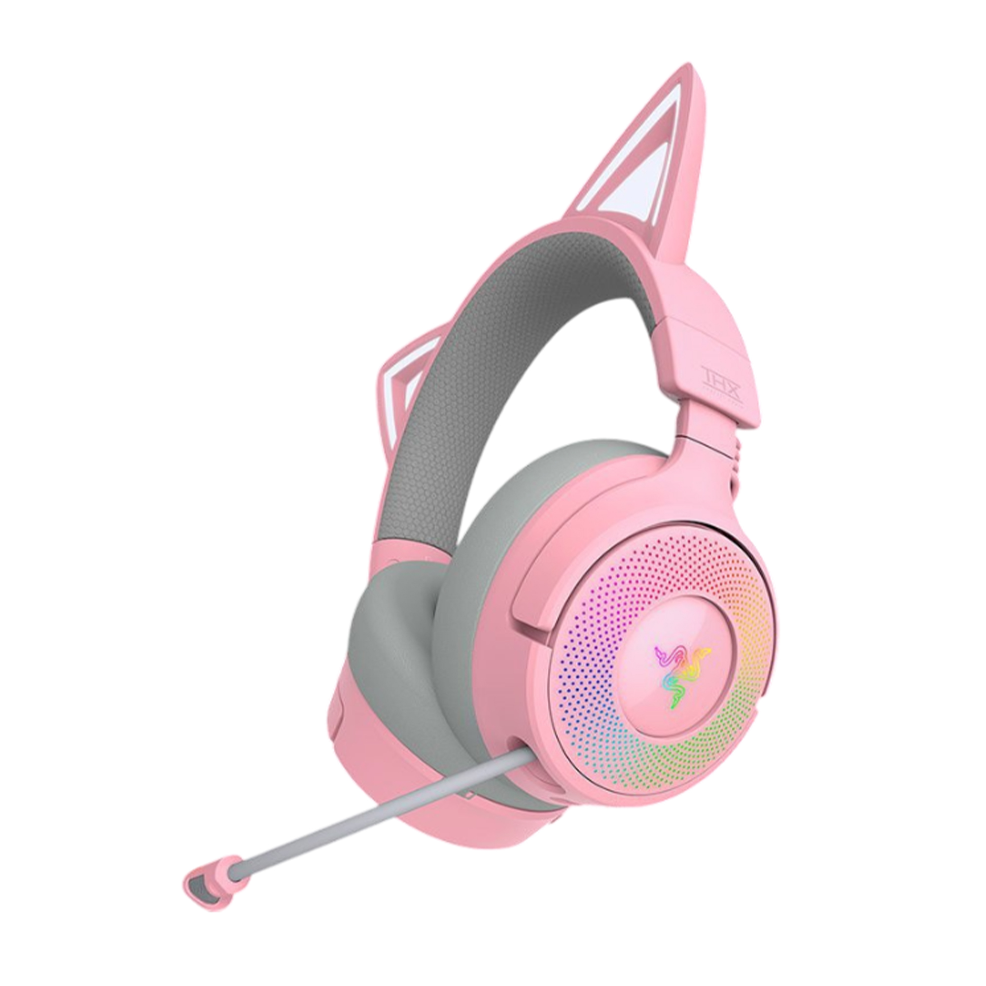 

Игровая гарнитура Razer, Розовый, Kraken Kitty V3 Pro Quartz