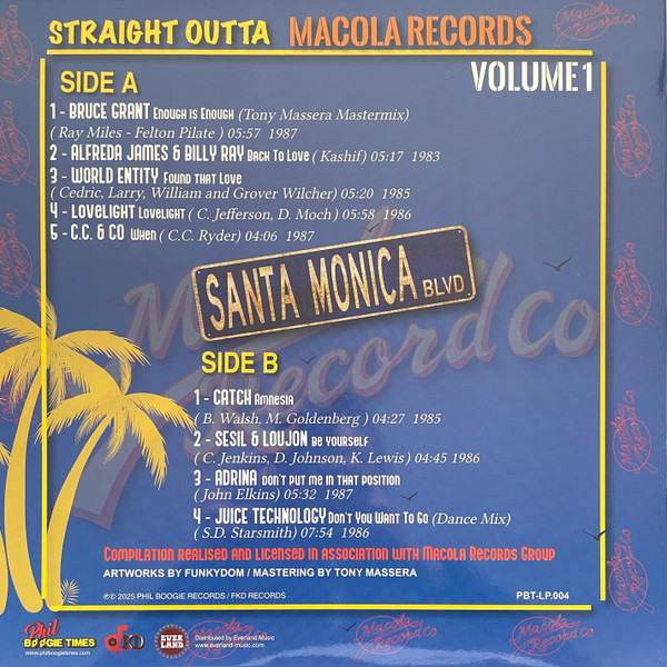 Виниловая пластинка Best of Macola 80s - Funk, Electro & Boogie Essentials! - LP - рис.1