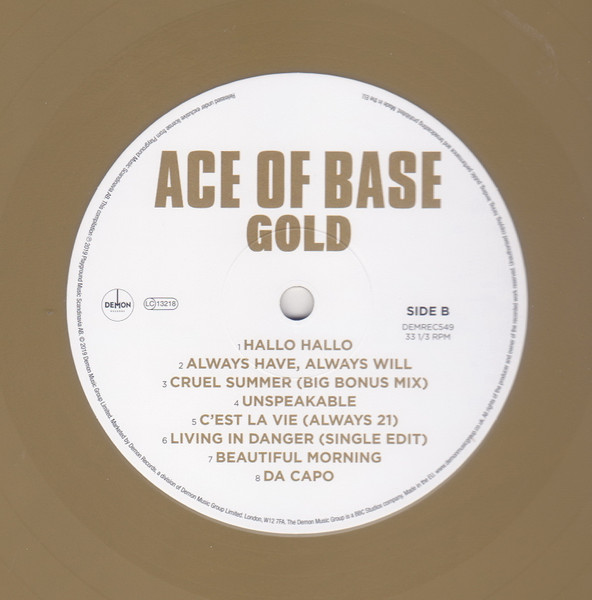Виниловая пластинка Ace Of Base – Gold LP - рис.3