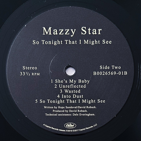 Виниловая пластинка Mazzy Star - So Tonight That I Might See LP - рис.5