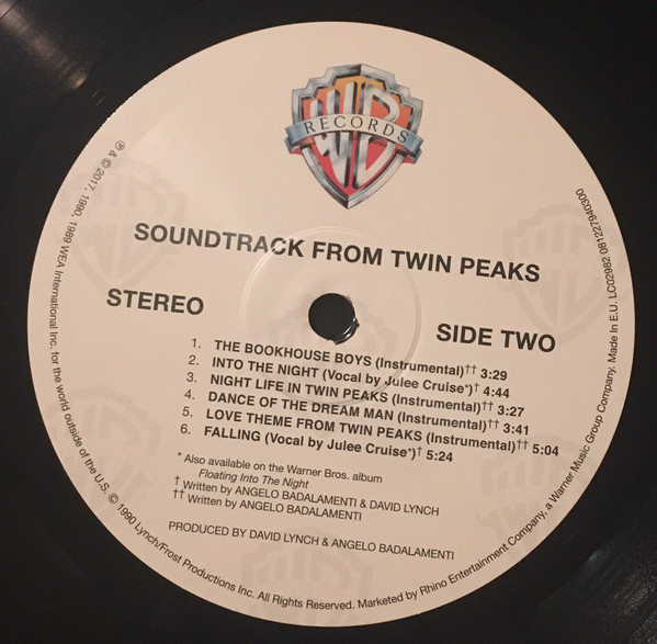 Виниловая пластинка Angelo Badalamenti - Music From Twin Peaks LP - рис.3