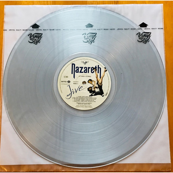 Виниловая пластинка Nazareth - No Jive - Clear LP (Clear) - рис.1