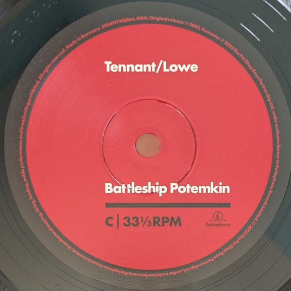 Виниловая пластинка Tennant / Lowe – Battleship Potemkin - 2LP - рис.12