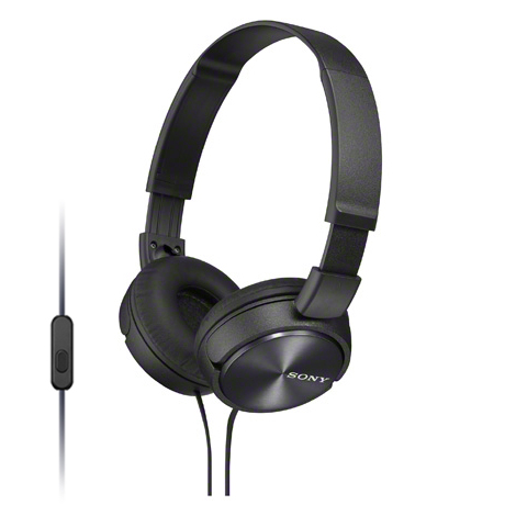 Наушники Sony MDR-ZX310AP Black - накладные наушники с гарнитурой, черные_OpenBox - рис.0