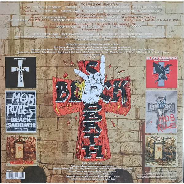 Виниловая пластинка Black Sabbath – Mob Rules LP - рис.1