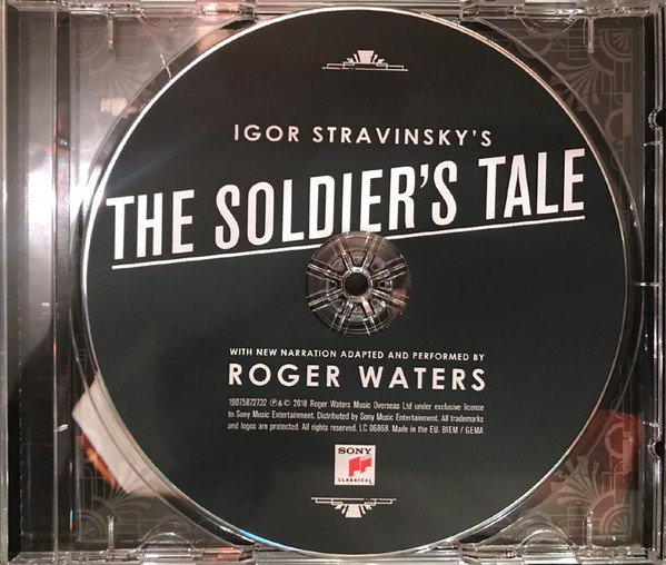 CD-диск Igor Stravinsky; Roger Waters; BCMF - Igor Stravinsky’s The Soldier’s Tale With New Narration Adapted And Performed By Roger Waters - рис.1