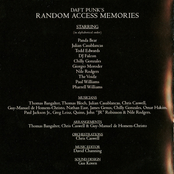 CD-диск Daft Punk – Random Access Memories (10th Anniversary Edition) CD - рис.10