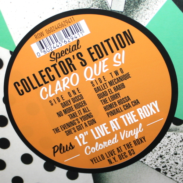 Виниловая пластинка Yello - Claro Que Si (2022 Edition) LP - рис.2