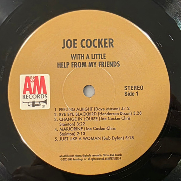 Виниловая пластинка Joe Cocker – With A Little Help From My Friends LP - рис.2