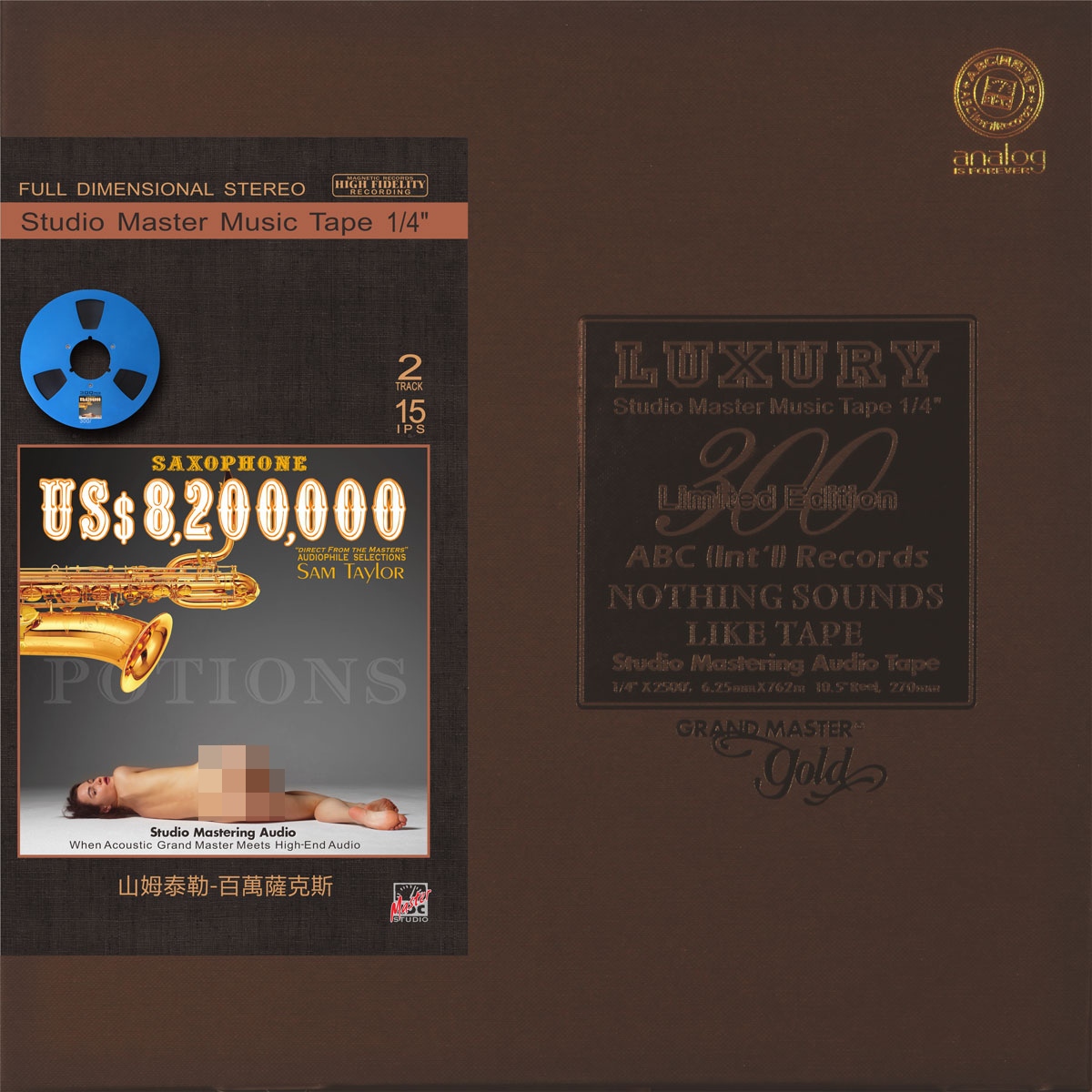 

Магнитная лента Sam Taylor, - US 8 200 000 Saxophone 38/2