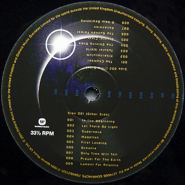 Виниловая пластинка Mike Oldfield - The Songs Of Distant Earth - рис.3