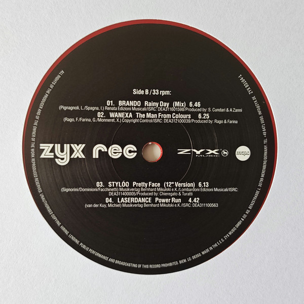 Виниловая пластинка Various – ZYX Italo Disco - Best Of - Volume 7 Coloured 2LP - рис.3