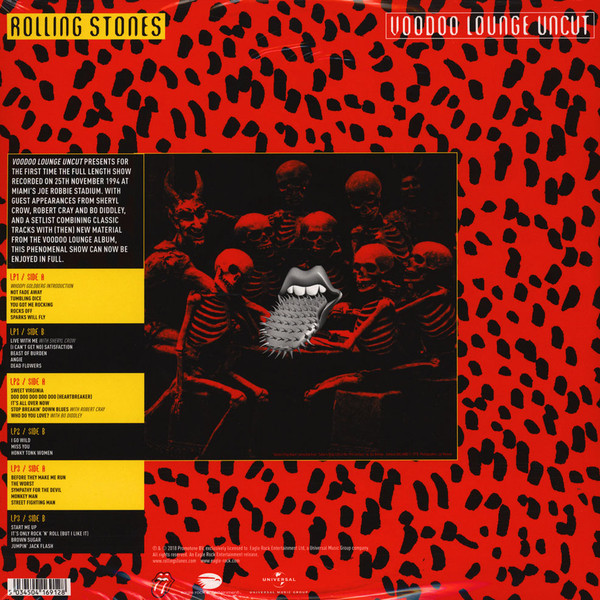 Виниловая пластинка The Rolling Stones - Voodoo Lounge Uncut LP - рис.1